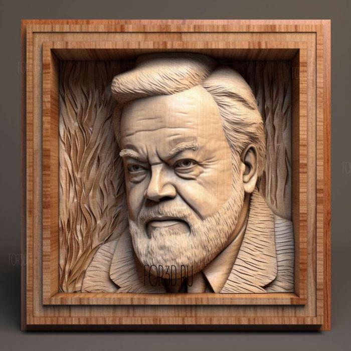 orson welles 1 stl model for CNC